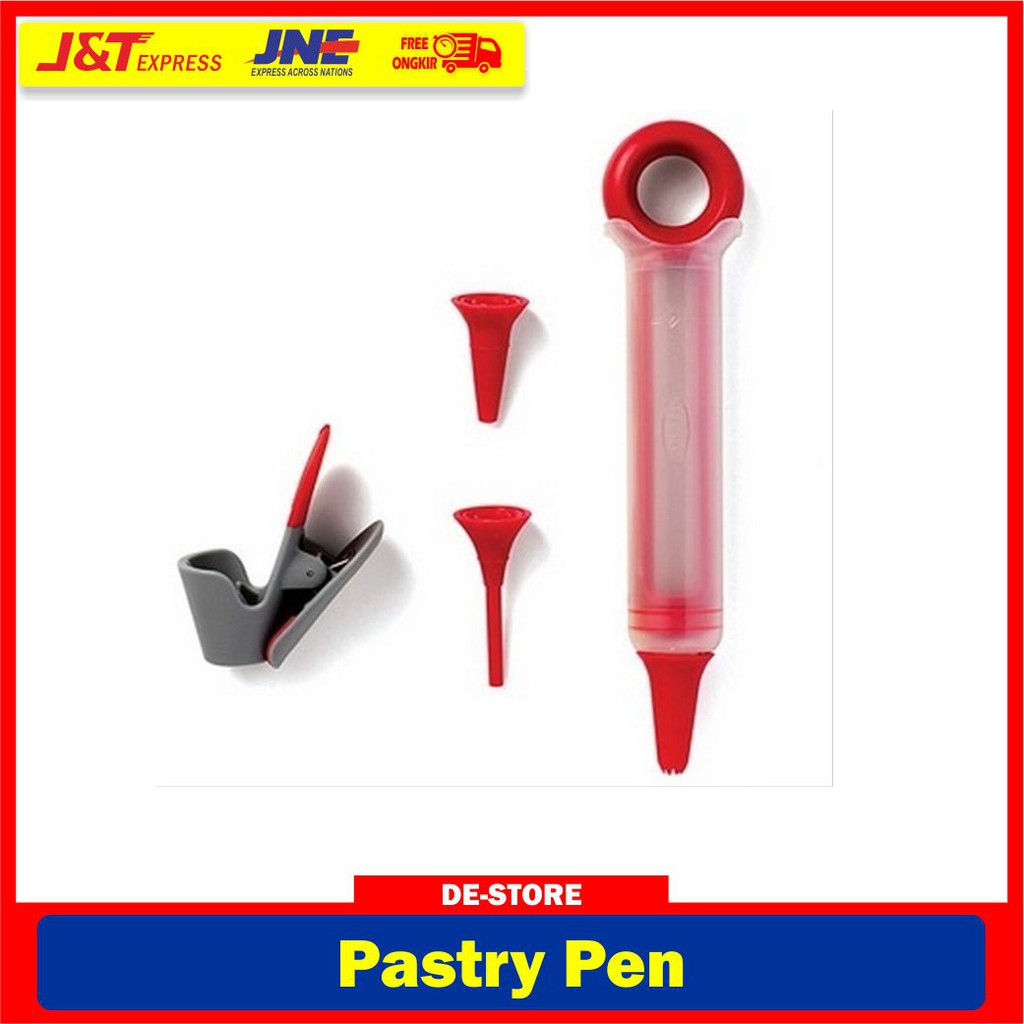 

MURAH - Pen Penghias Kue Tart / Pastry Pen / Pen Cake / Pulpen Kue / Alat Penghias Kue Tart