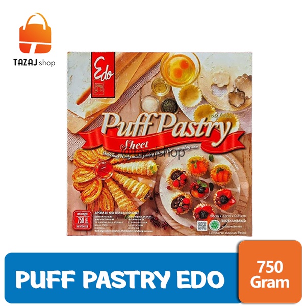 

Puff Pastry Edo 750 Gram