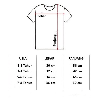 Jikialiang - KAOS ANAK LAKI LAKI &amp; PEREMPUAN USIA 1-8 TAHUN GAMBAR FULL PRINT SEPATU