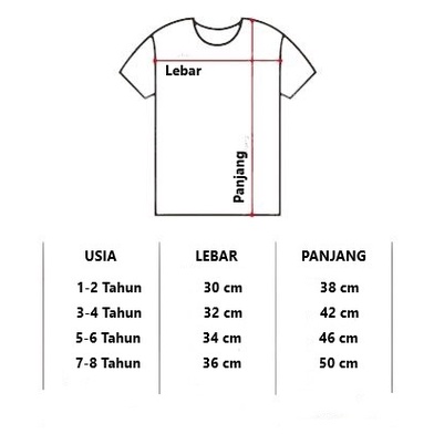 Jikialiang - KAOS ANAK LAKI LAKI &amp; PEREMPUAN USIA 1-8 TAHUN GAMBAR ELMO