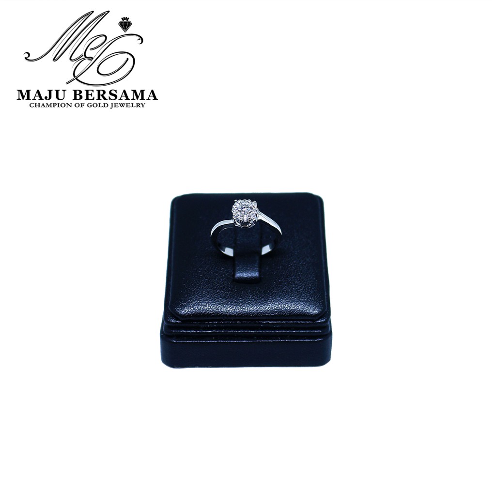 Cincin Berlian Eropa Asli Lotus Mata 9 Model A