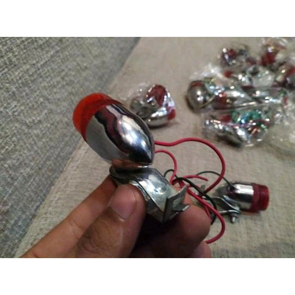 lampu stopan jadul untuk onthel sepeda lipat mini city bike Limited