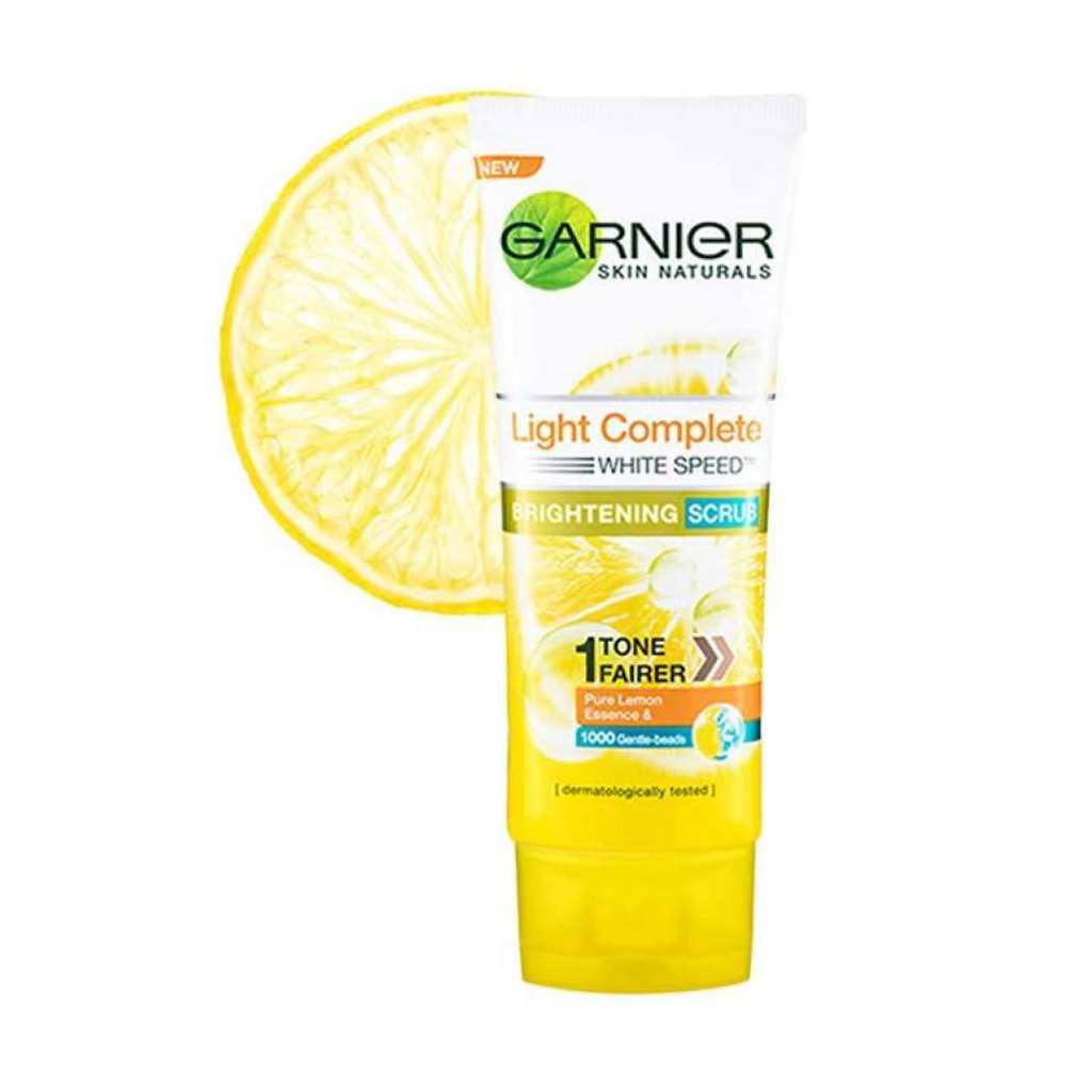 GARNIER LIGHT COMPLETE WHITE SPEED BRIGHTENING SCRUB