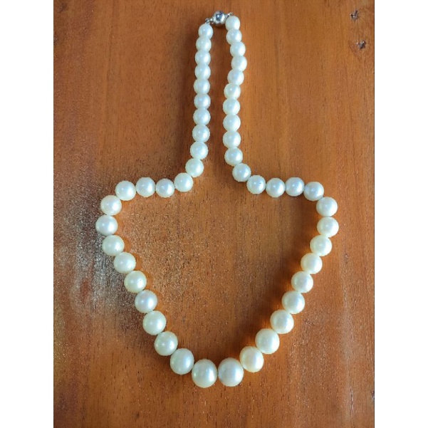 kalung mutiara air laut asli