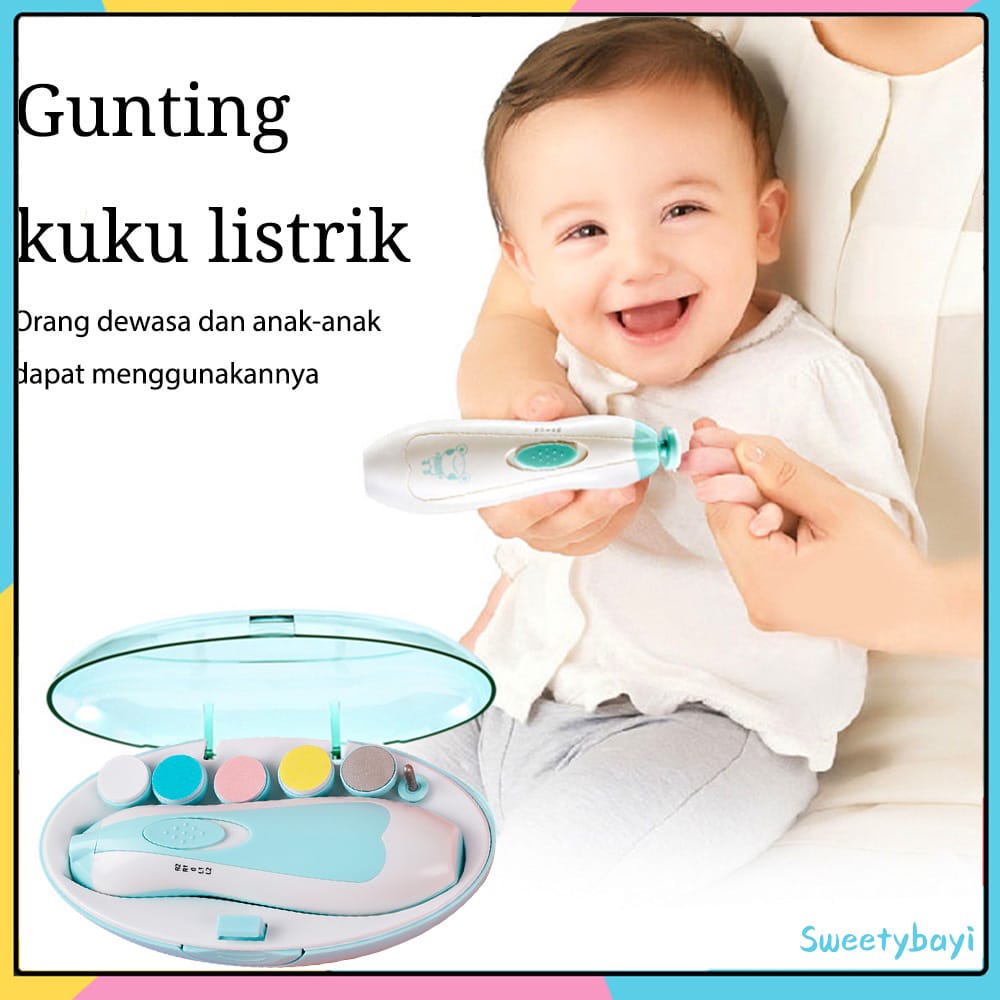 [rumahbayipdg] GUNTING KUKU ELEKTRIK / BABY NAIL TRIMMER / GUNTING KUKU BAYI