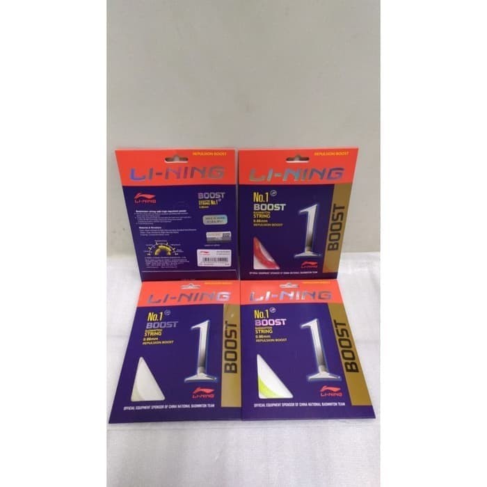 Senar Raket Badminton LINING No 1 BOOST ORIGINAL