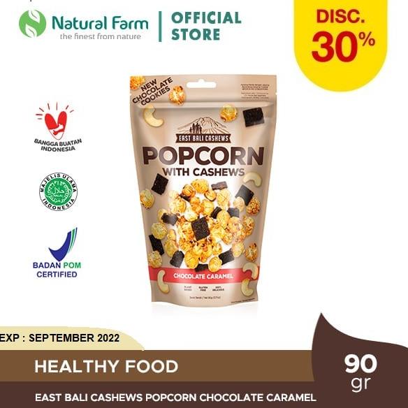 

East Bali Cashews Popcorn Chocolate Caramel 90gr (ED 09/22)