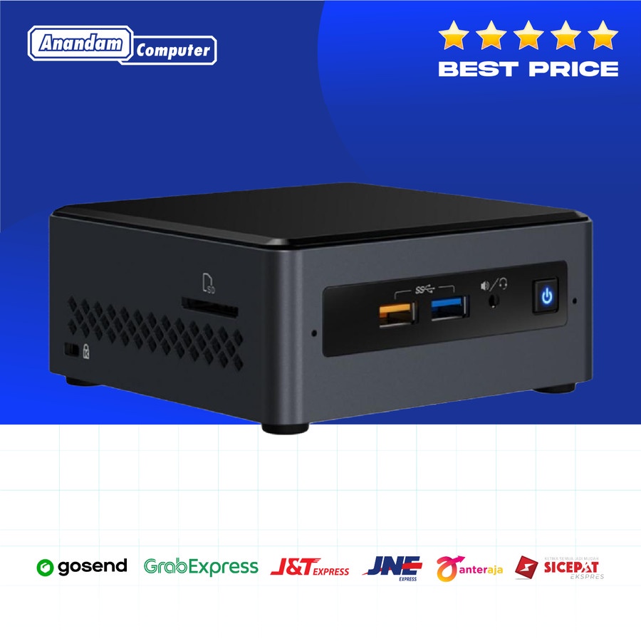 Intel Nuc Mini Pc NUC7CJYH Kit Barebone J4005