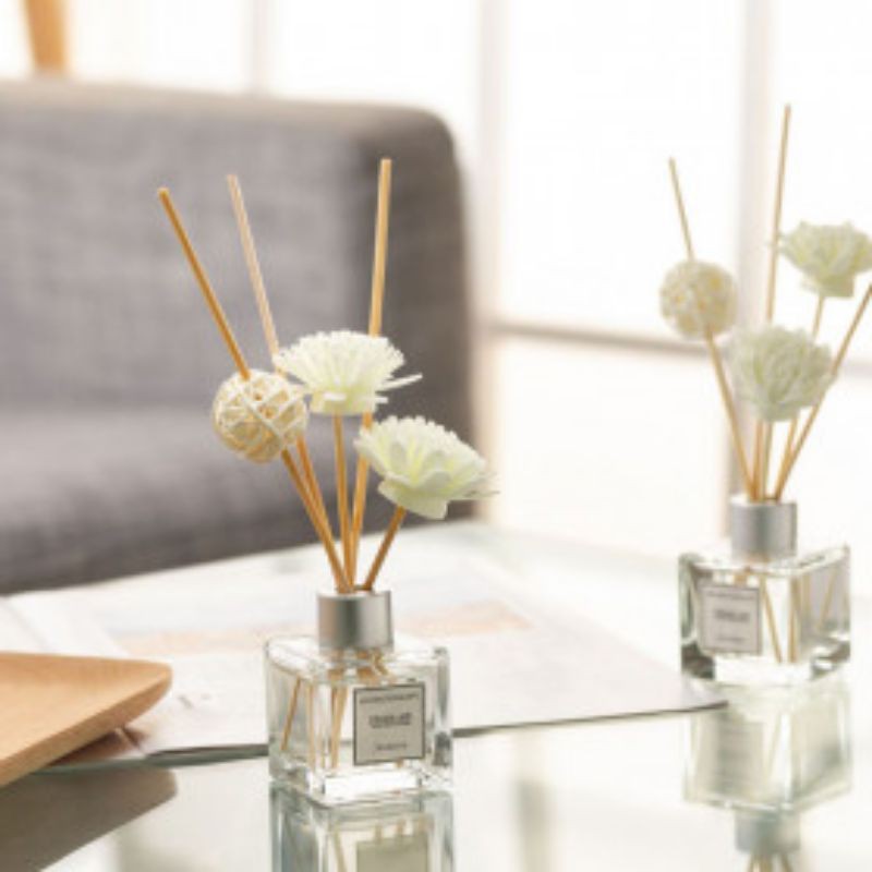 Parfum Ruangan Aroma Diffuser Reed Sticks Rattan Ball Lily 50ml-Lavender DF-100