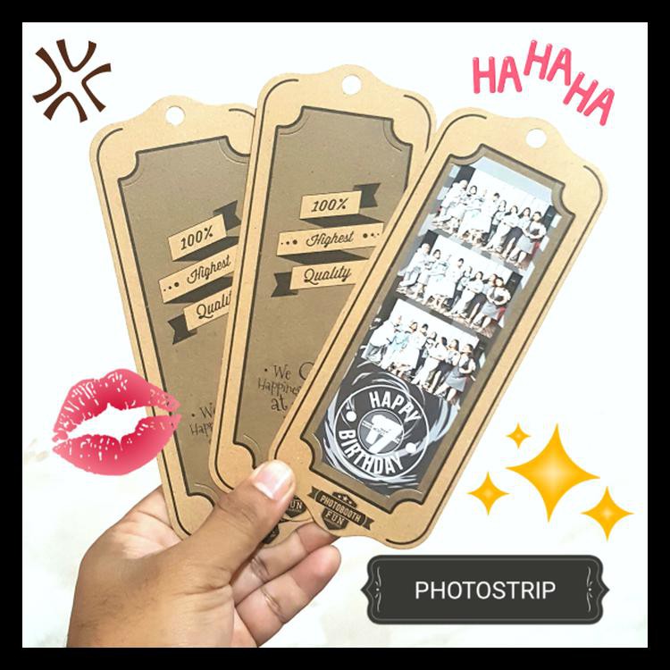 Frame Kertas Photo Strip, Sangat Mewah Untuk Photobooth