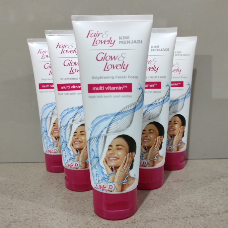 Fair&amp;Lovely Brightening Facial Foam 100gr | Glow&amp;Lovely Facial Wash