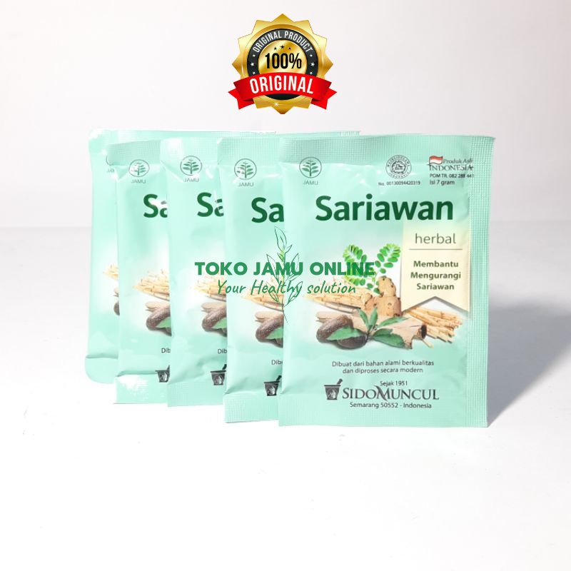 

Jamu Herbal Sidomuncul bubuk - Sariawan (Isi 10 Sachet)