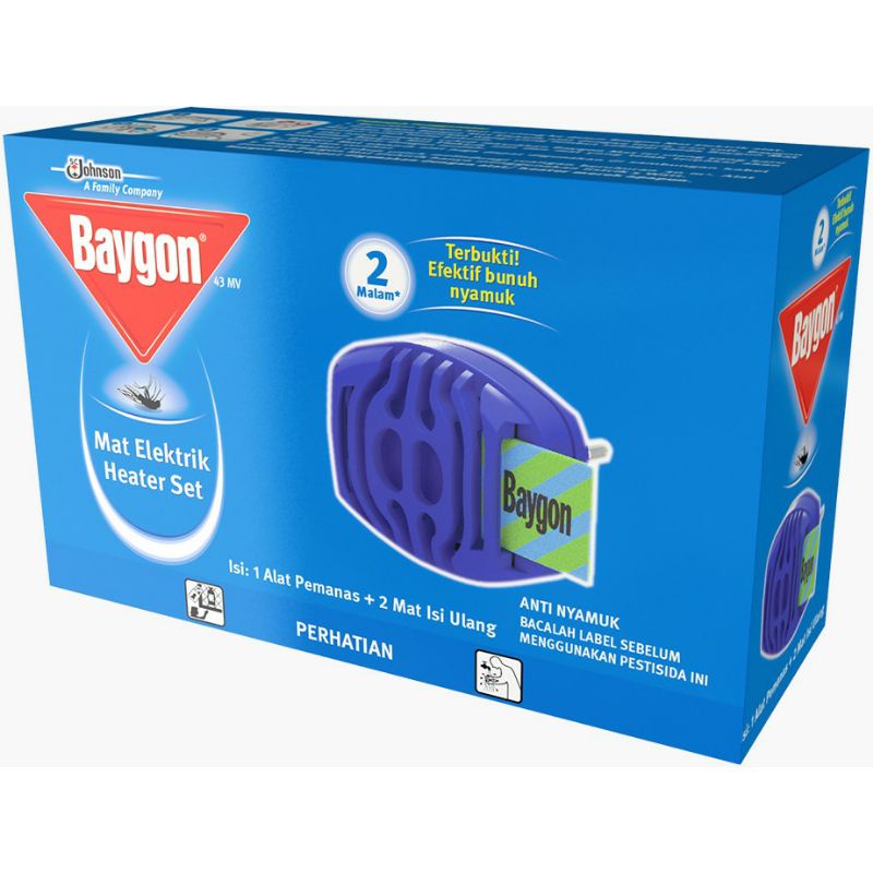 Baygon MAT Elektrik Heater Set