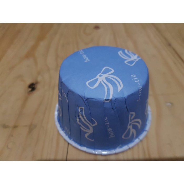 

Momma standard blue pita diameter 5 cm tinggi 3.9 cm