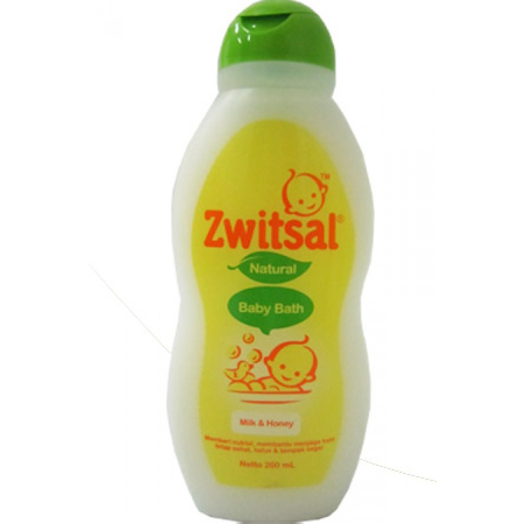 zwitsal baby bath milk & honey