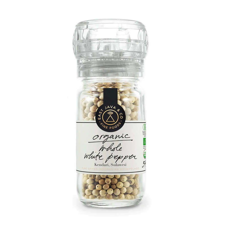 

lada merica putih utuh whole white pepper mill grinder east java & co 54