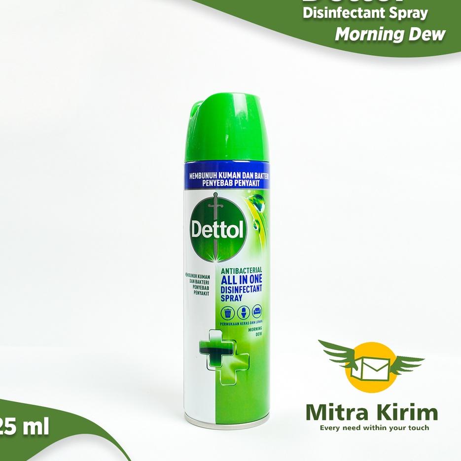 

[PROMO IZZ65] Desinfektan Dettol Spray 225 ML (Selain Gojek/Grab) Packaging DUS + Bubble Wrap Best