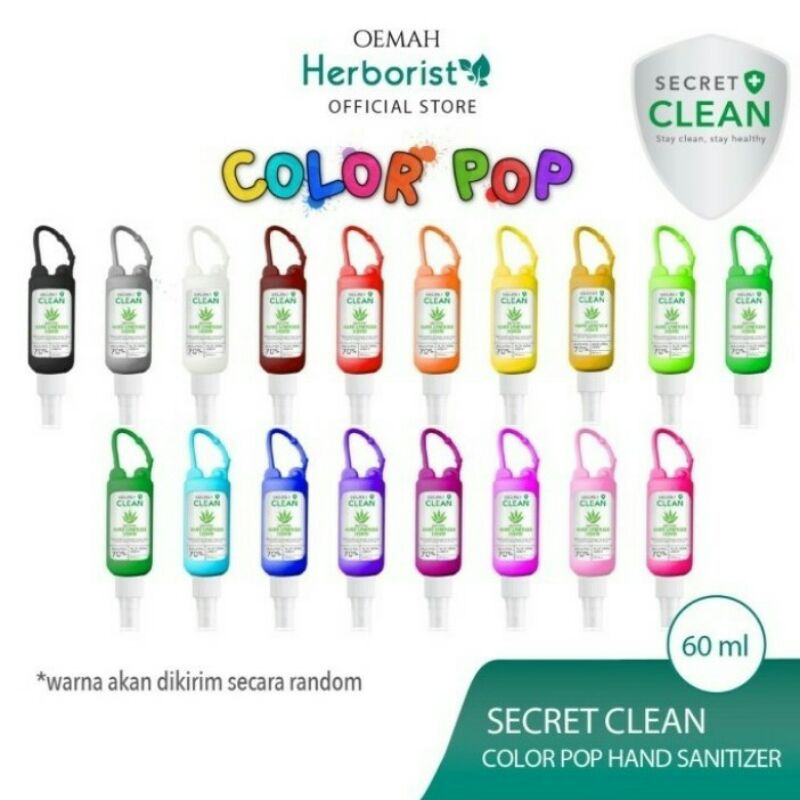 Hand Sanitizer Spray Secret Clean