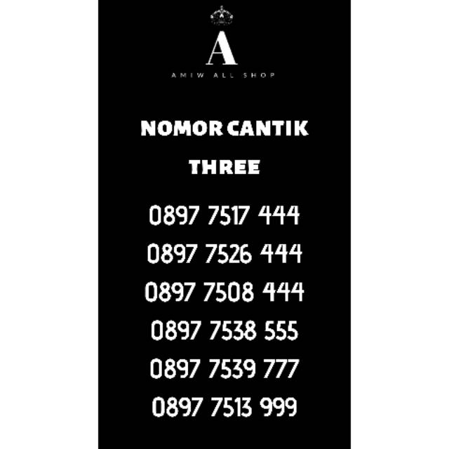 NOMOR CANTIK TRI 11 ANGKA TRIPLE BELAKANG