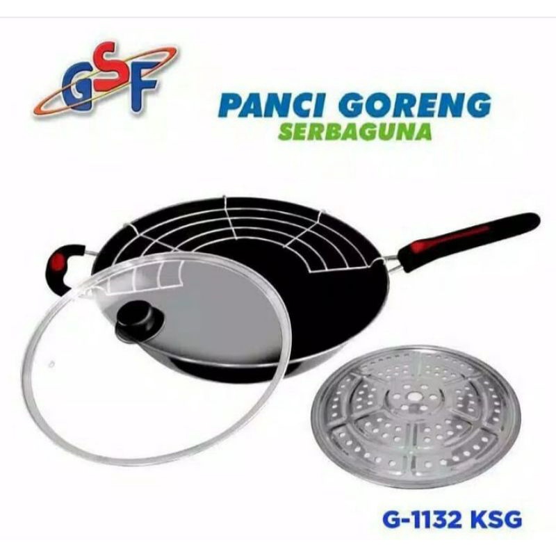 Panci Goreng 2in1 Serbaguna G 1132 KSG