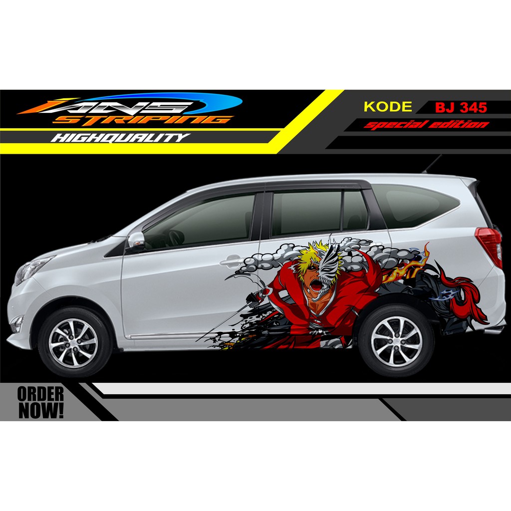 STICKER MOBIL SIGRA / DECAL STICKER CALYA AGYA MOBILIO / STIKER MOBIL / VARIAISI MOBIL