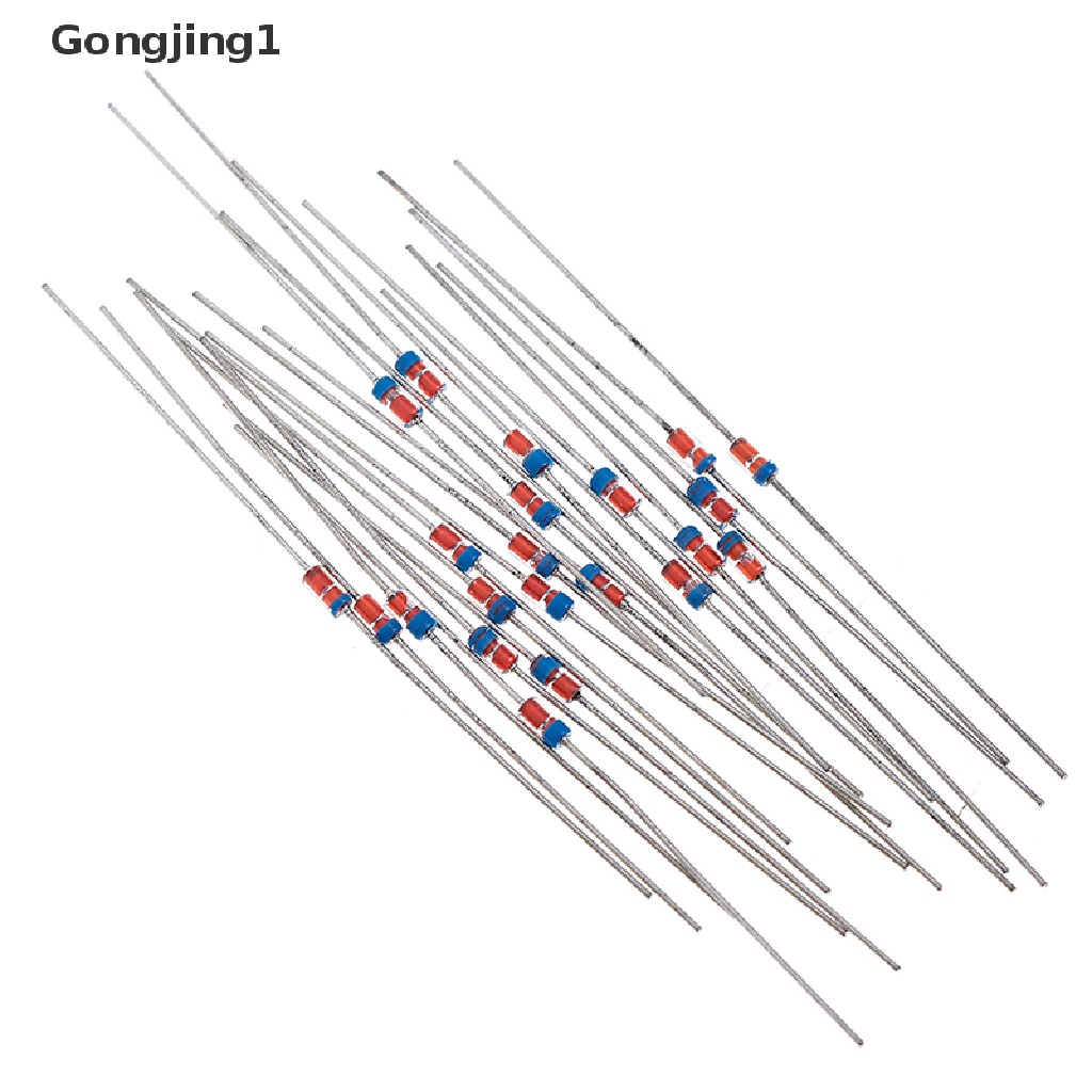 Gongjing1 20pcs 1n34a Do-35 Germanium Detector Diode Am / Fm Radio Tv