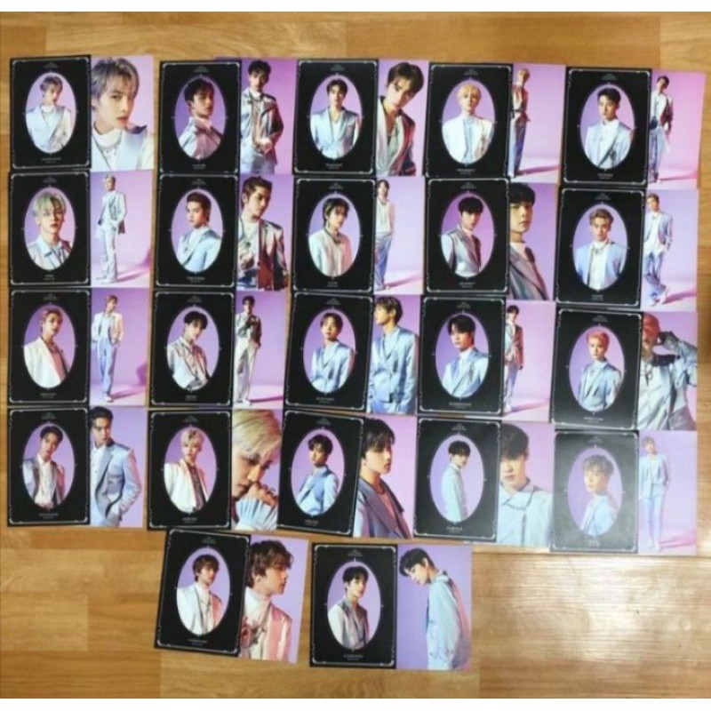 (Ready stok) SHARING OFFICIAL POSTCAD YEARBOOK NCT 2020 jaehyun, doyoung, Mark, taeyong