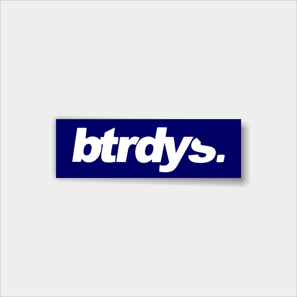 

Stiker brand/stiker distro/stiker Btrdys. Anti air