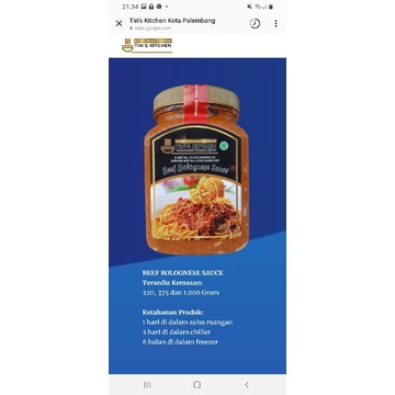 

Beef Bolognes 375 gr