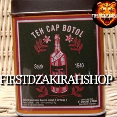

teh cap botol vintage 20s 40gr