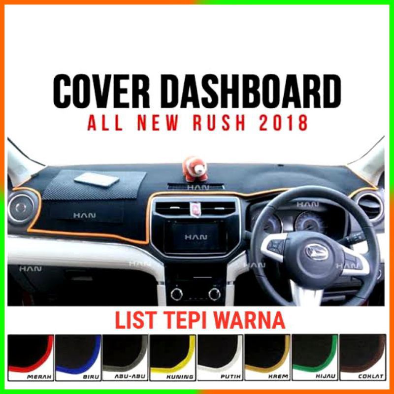 Alas/Cover Dashboard Mobil All New Rush/Terios Free Anti Slip