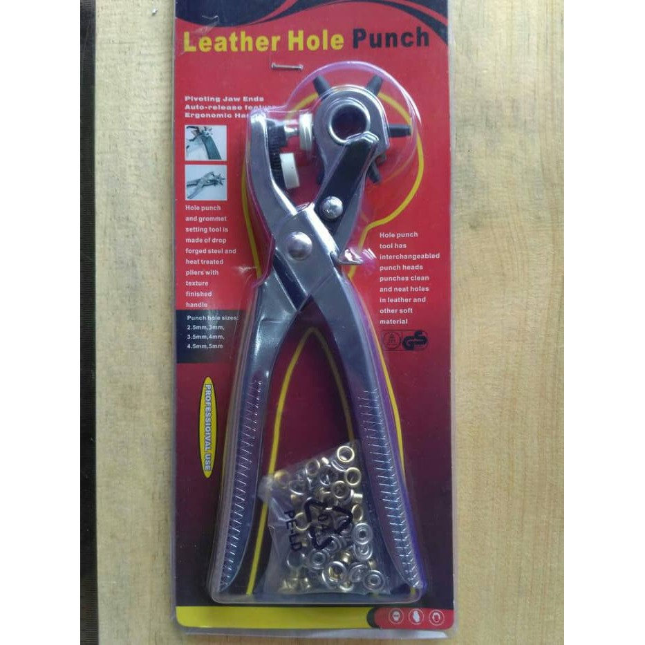 

Dijual Leather Hole Punch Pembolong Tas Sabuk Gesper Kulit Limited