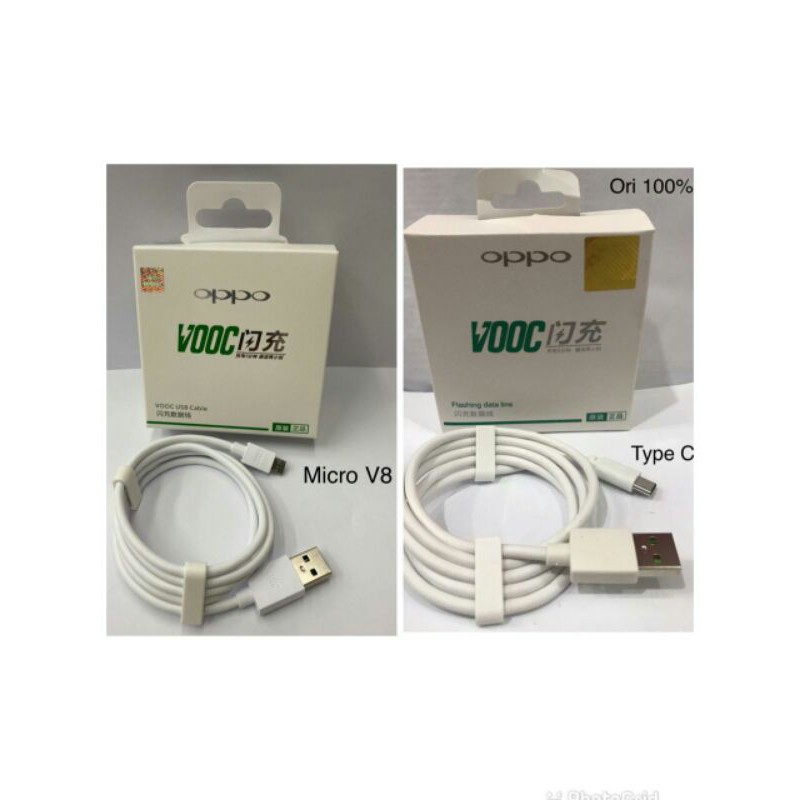 CHARGER VOOC ORIGINAL OPPO TYPE-C