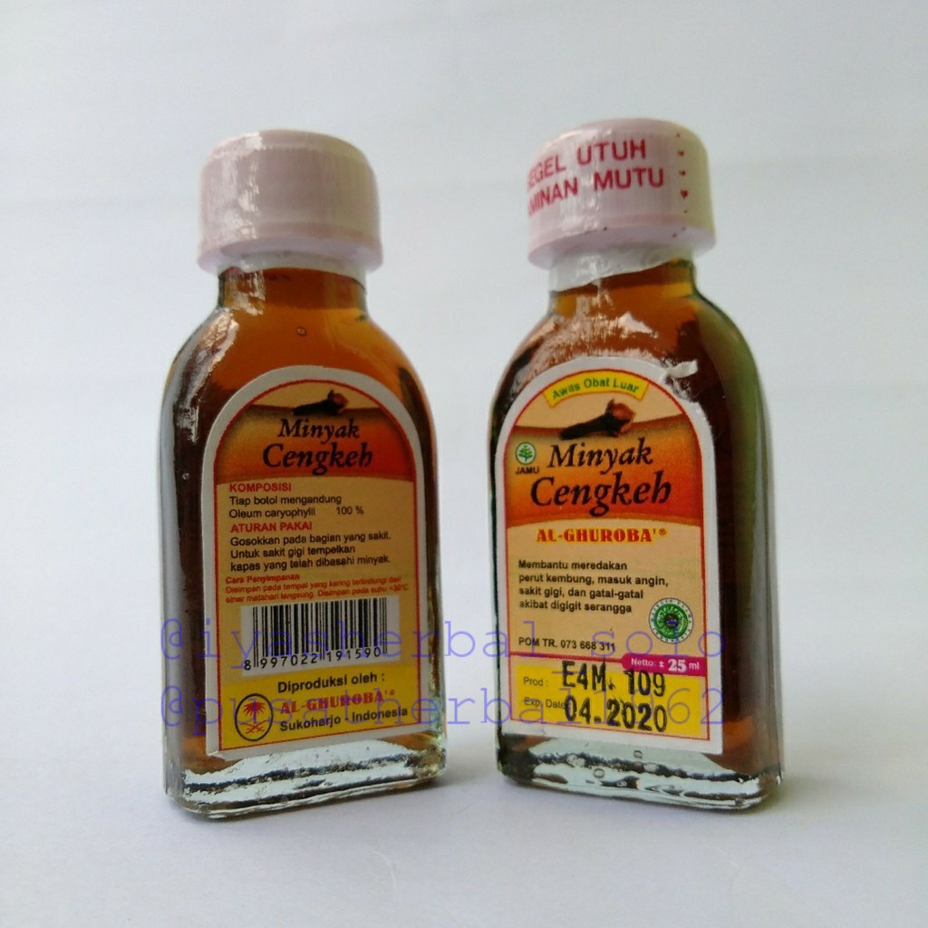 Jual Minyak Cengkeh Asli Murni Al-Ghuroba Kemasan 25 ml Indonesia ...