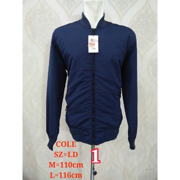 Cole jaket boomber parasut original merk Cole