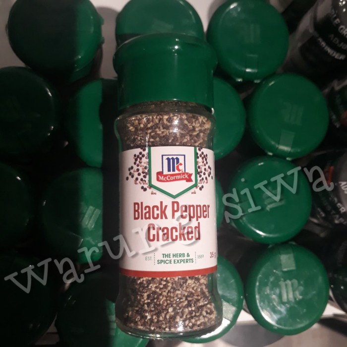 

mc cormick black pepper coarse 35 gram/botol