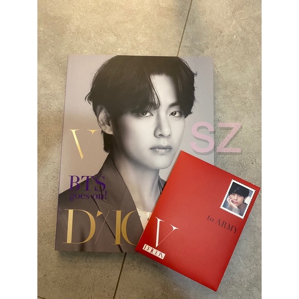 Dicon BTS Taehyung Magazine dan Accordion