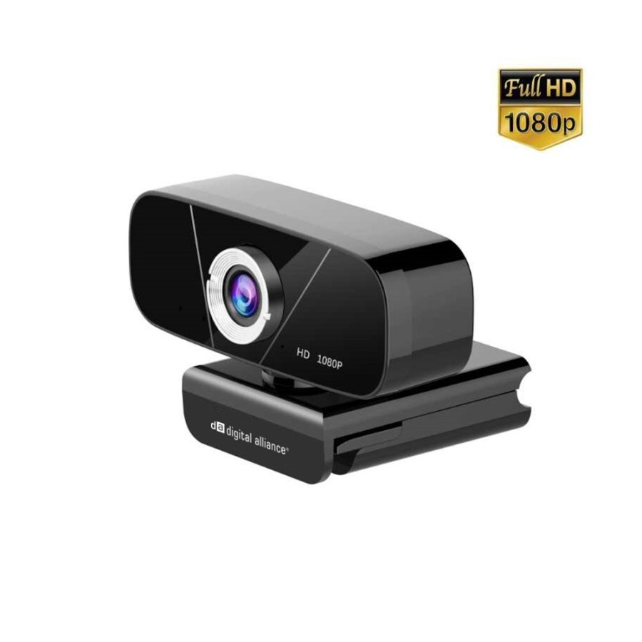 Webcam Digital Alliance MyCam HD 1080P Manual Focus Streaming Wide Angle