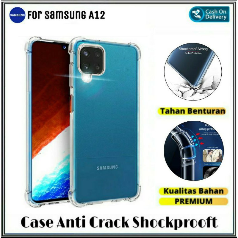 Soft Case Samsung A12 A32 4G A52 A72 A02 M12 A02S A10s A20 A30 A20s M02 M02S Casing Hp Premium Cover