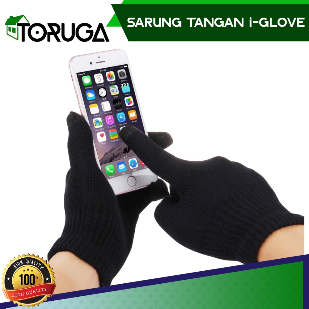 Sarung Tangan Sepeda Motor IGlove TouchScreen  HP Handphone iPhone