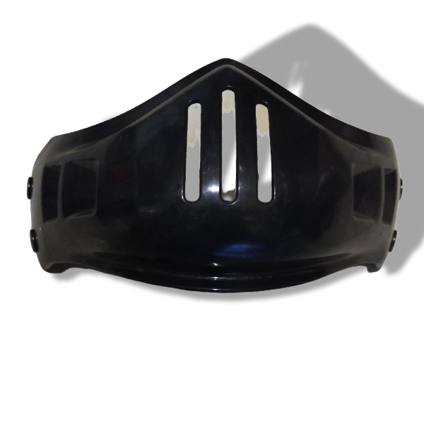 Moncong Plastik cakil Tambahan Helm Retro Plus kancing|| moncong Helm  Retro Bogo COD || Congkop hel