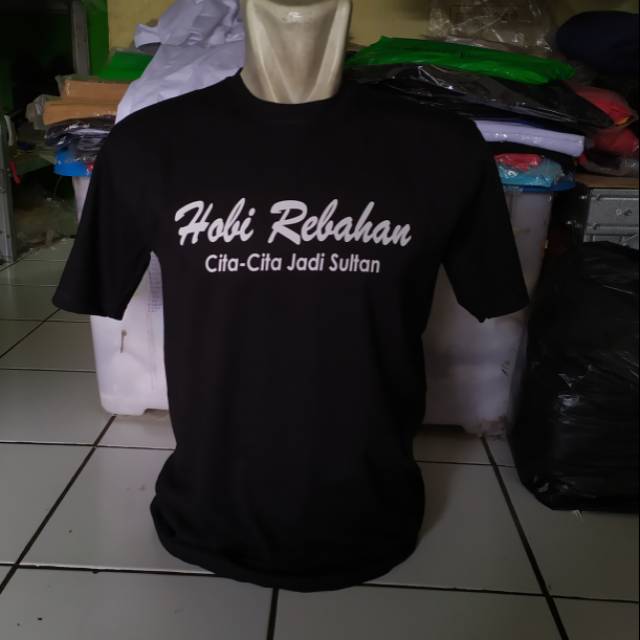 Baju kaos rebahan murah keren kaos distro hobi rebahan kaum rebahan