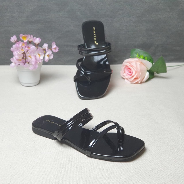 Sandal Flat Wanita Hak 1 cm Ivanka (UR.14)