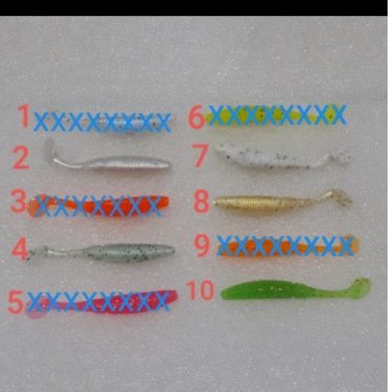 T Tail Soft Lure GID