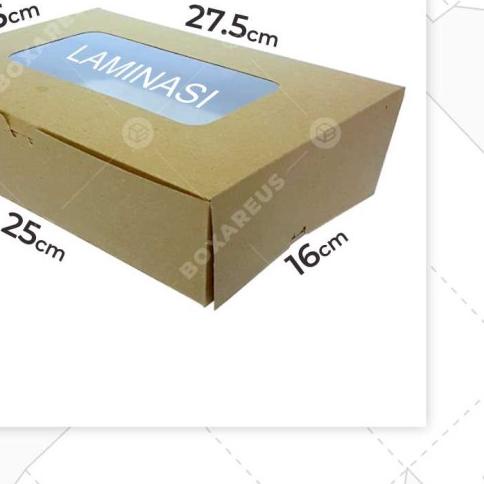 

# 1031827 - Snack Box, Dus Kue, Box Kue, Box Multifungsi