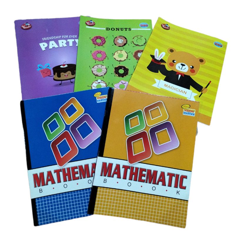 

Buku Tulis SIDU Buku Matematika Anak Sekolah ECER