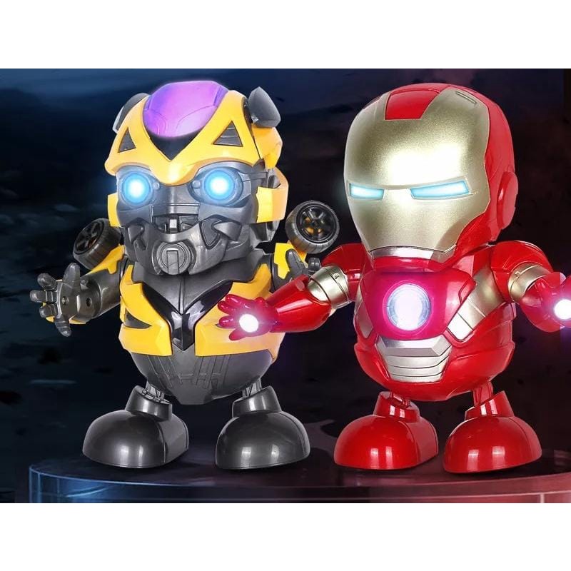 MAINAN ROBOT AVENGER DANCE HERO  BUMBLEBEE  PENARI SUPER HERO DANCING