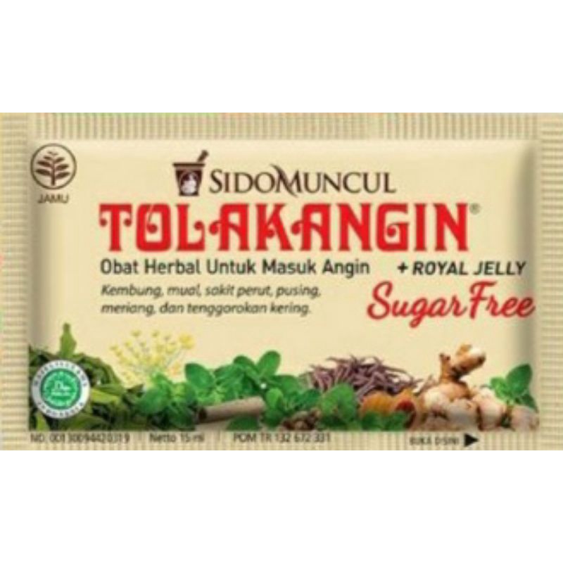 Tolak Angin Cair bebas gula eceran / satuan