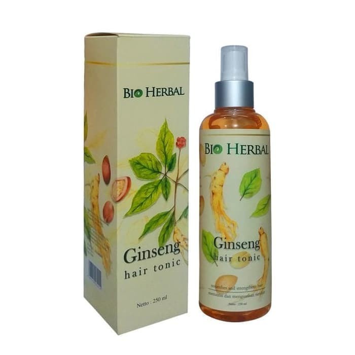 Bio Herbal Hair Tonic Treatment Vitamin Rambut Perawatan Rambut Gingseng Ginseng Original BPOM