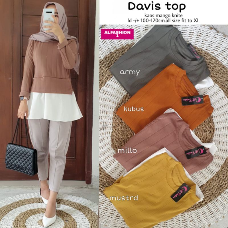 Kaos Manggo Davis Top